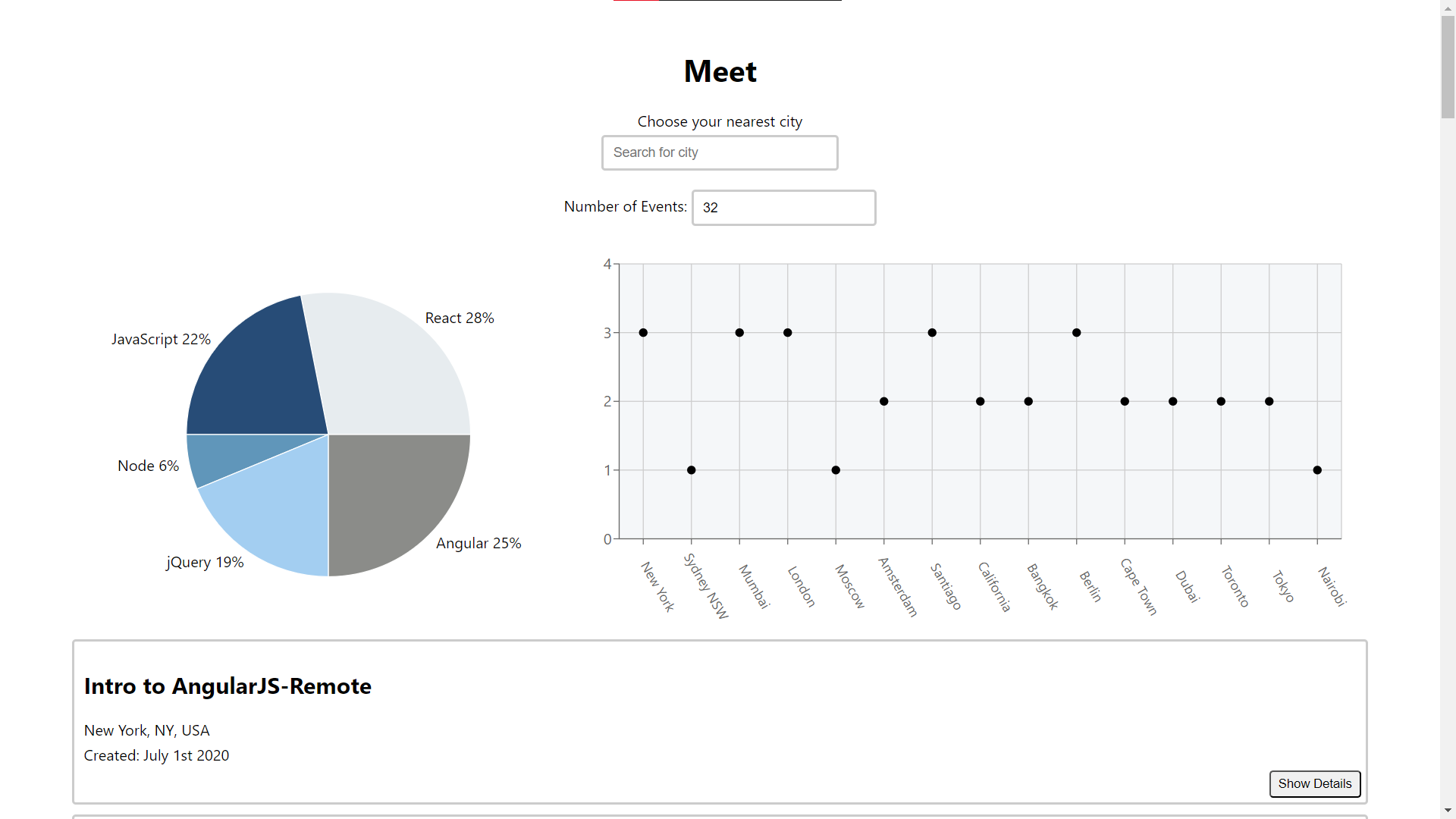Meet App screenshot