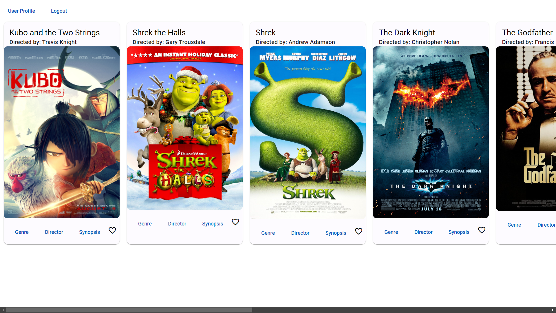 My Flix Angular screenshot